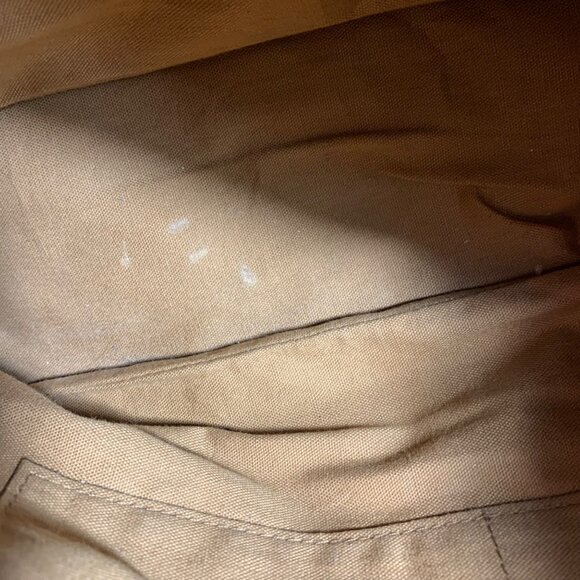 TIGNANELLO Boho Front Flap Saddle Shoulder Bag Camel Tan Leather Buckle Strap - Picture 13 of 14